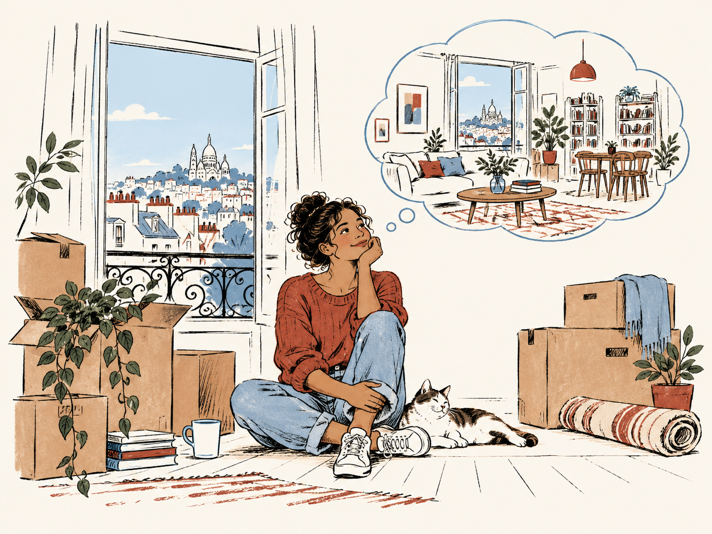 Which city will I be living in a year from now?